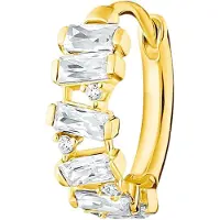 Thomas Sabo korvarengas white stones gold CR665-414-14