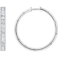Thomas Sabo korvarenkaat white stones pavé silver CR671-051-14