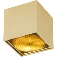 QAZQA Design-kohdevalaisin kulta - Box Honey