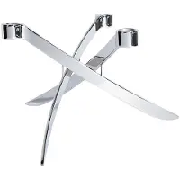 Uyuni Lighting Lightarch kynttilänjalka 3-haarainen Kromi