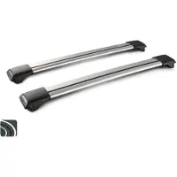 Yakima Kuormanpitimet RailBar 91 cm musta pari (S45YB) - Volvo - Saab - Audi - Toyota - Mercedes - BMW - Kia - Mitsubishi