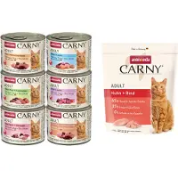 Animonda Carny 6x200g Adult siipikarjalajitelma Kissanruoka