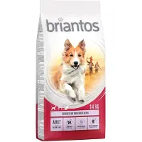 Briantos 14kg Adult lohi & riisi koiranruoka