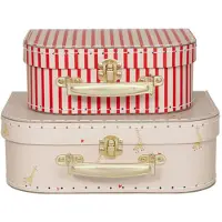 Oyoy MINI Mini Suitcase - Set Of 2 - Multi/patterned - ONE SIZE