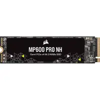 Corsair 1TB MP600 PRO NH, Gen4 PCIe x4 M.2 2280 NVMe SSD-levy, 7000/5700 MB/s