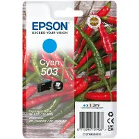 Epson 503 -mustekasetti, syaani