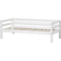Hoppekids ECO Dream Junior sänky 70x160cm, turvalaita - valkoinen White