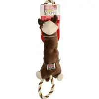 Kong - Tugger Knots Moose Dog Toy Medium/Large 47cm - Koirat - Koiran lelut ja pelit - Pehmeät lelut
