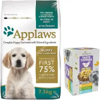 Applaws 2x7,5kg Small & Medium Breed Puppy Chicken Koiranruoka