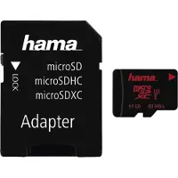 Hama MicroSDXC 64 Gt C3 UHS-I 100 Mt/s