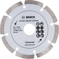 Bosch Timanttikatkaisulaikka rakennusmateriaalille, Ø 115 mm