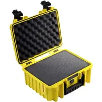 B&W BW Outdoor Cases Type 3000 / Yellow (Pre-Cut Foem)