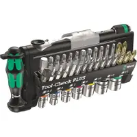 Wera kärkimeisselisarja Tool-Check+, 39 osaa