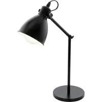 Eglo 49469 - Pöytävalaisin PRIDDY 1xE27/40W/230V