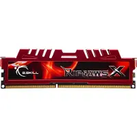 G.Skill 8GB DDR3-1600 CL10 RipjawsX, 8 GB, 1 x 8 GB, DDR3, 1600 MHz, 240-pin DIMM (F3-12800CL10S-8GBXL)