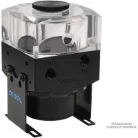 Alphacool VPP655 12V -pumppu + Eisdecke D5 - Acetal V.3 pumpun kansi, musta