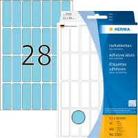 Hama 2363, Sininen, Pyöristetty suorakulmio, Selluloosa, Paperi, 32 arkkia, 11,1 cm, 17 cm