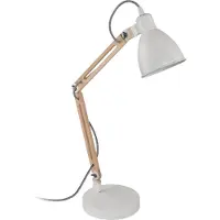 Eglo 96957 - Pöytävalaisin TORONA 1 1xE14/28W/230V valkoinen
