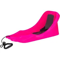 Huismerk Baby Rider Plastic Sledge Rosa