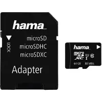 Hama MicroSDXC 64 Gt C10 UHS-I 80 MT/s