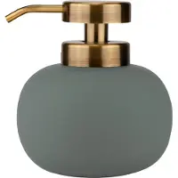 Mette Ditmer Lotus saippuapumppu matala Frost green