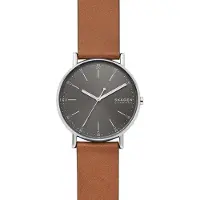Skagen Leather Signatur rannekello