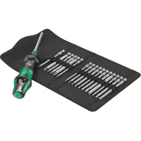 Wera Kraftform Kompakt Turbo1 -ruuvimeisseli RUUVIMEISSELISARJA 19 KPL