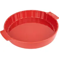 Peugeot Appolia Keramisk Tærtefad Rød 28 Cm - Red - 28 CM
