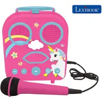 Lexibook - My Secret Portable Karaoke – Unicorn design (BTC050UNI)