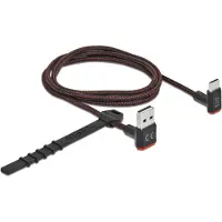 DeLOCK – EASY-USB 2.0 Type-A male to USB Type-C male angled up / down 1 m (85276)
