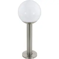 Eglo NISIA-Z garden lamp low stainless steel/white