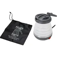 Adler Matkakettilä - ADLER - AD1279 - Muovi - 0,6L - Pieni kodinkone