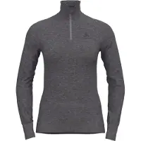 Odlo Active Warm Bl Top Turtle Neck L/S Half Zip - Grey - XL