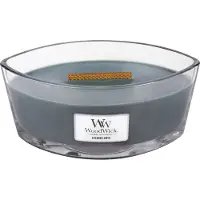 Woodwick Evening Onyx tuoksukynttilä sisältää puusydämen (hearthwick) 453 g
