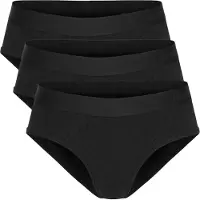 Resterods Brief 3-Pack Bamboo Fsc - Black - S