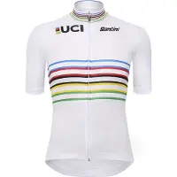 Santini Uci Official World Champion Master Kurzarm-radtrikot