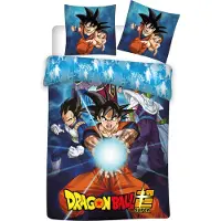Dragonball Z Super Team Pussilakanasetti Bed Linen 140x200+63x6 Multicolor