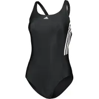 Adidas Mid 3 Stripes Swimsuit - Black - 34