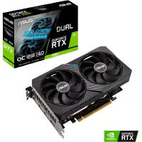 Asus GeForce RTX 3060 DUAL - OC Edition V2 -näytönohjain, 12GB GDDR6