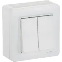 Schneider ELECTRIC EXXACT 5-KYTKIN PINTA IP44 SISÄLTÄÄ PINTAKOJERASIAN JA BASIC KEHYKSEN (WDE002974)