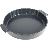Peugeot Appolia Keramisk Tærtefad Mat Sort 28 Cm - Grey - 28 CM