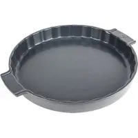 Peugeot Appolia Keramisk Tærtefad Mat Sort 30 Cm - Grey - 30 CM