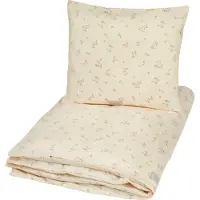 Cam Cam Copenhagen Bedding Set, Baby, 70X100Cm - Gots - Rowan - Beige - 70X100CM;40X45CM