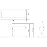 Deko-light LED-paneeli TRACK LIGHT, valkoinen, 3-vaiheinen, 4 000 K, päälle/pois Track Light, Valkoinen/opaali, Eteinen, Alumiini, Moderni