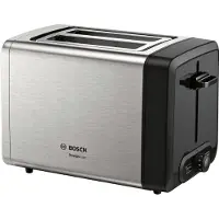 Bosch TAT4P420DE, 2 viipale(i)ta, Musta, Hopea, Painikkeet, Rotaatio, CE, VDE, 970 W, 220 - 240 V