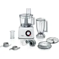 Bosch MC812W501, 3,9 L, Valkoinen, Rotaatio, Vaivaus, Sekoitus, Pilkkominen, Leikkuu, Sekoitus, Pyree, 1,5 L, CE, EAC, VDE