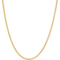 Lykken Basics kullattu hopeapanssariketju 1.1 mm 41 cm