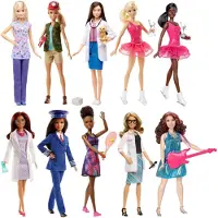 Mattel Careers nukke eri ammateilla