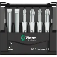 Wera Tarvikesarja WE05073635001; PH; PZ; SL; 6 kpl.