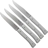 Opinel - Table Bois Facette Veitsi 4 kpl Valkoinen